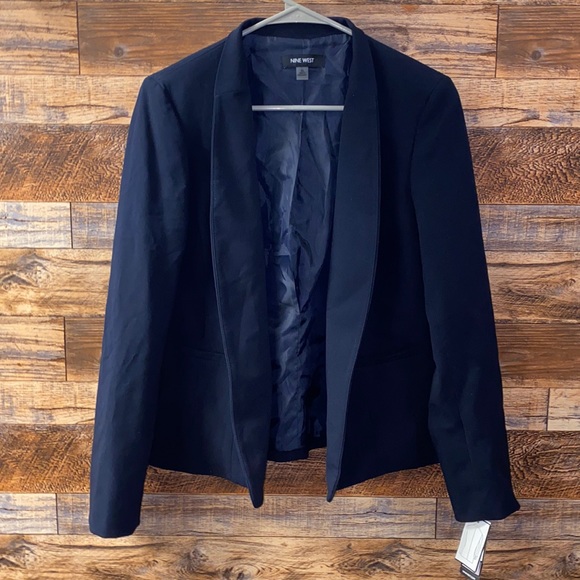 Nine West Open-Front Blazer - Picture 2 of 6